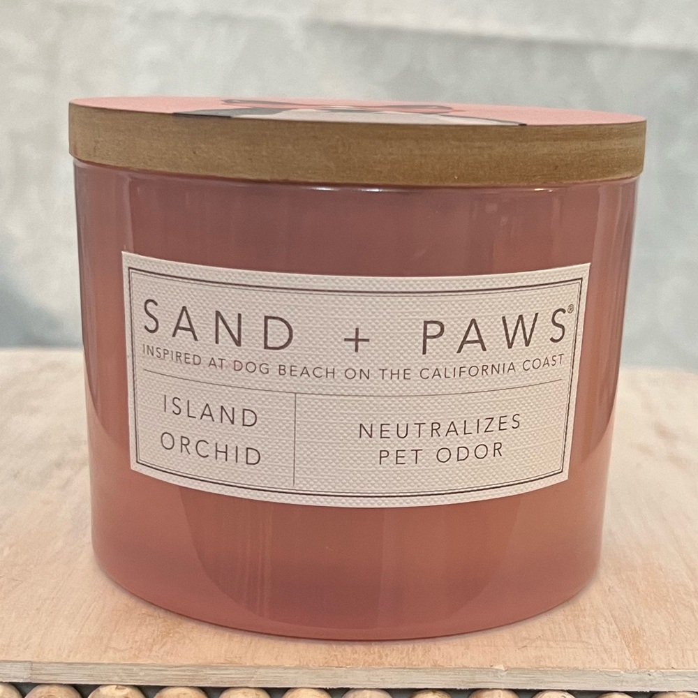 Sand + Paws "ISLAND ORCHID" Candle